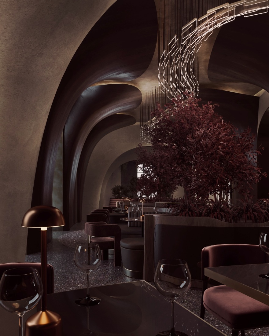 米兰多莫寿司店丨室内设计师Ashley Gadeova,Naos建筑公司-42