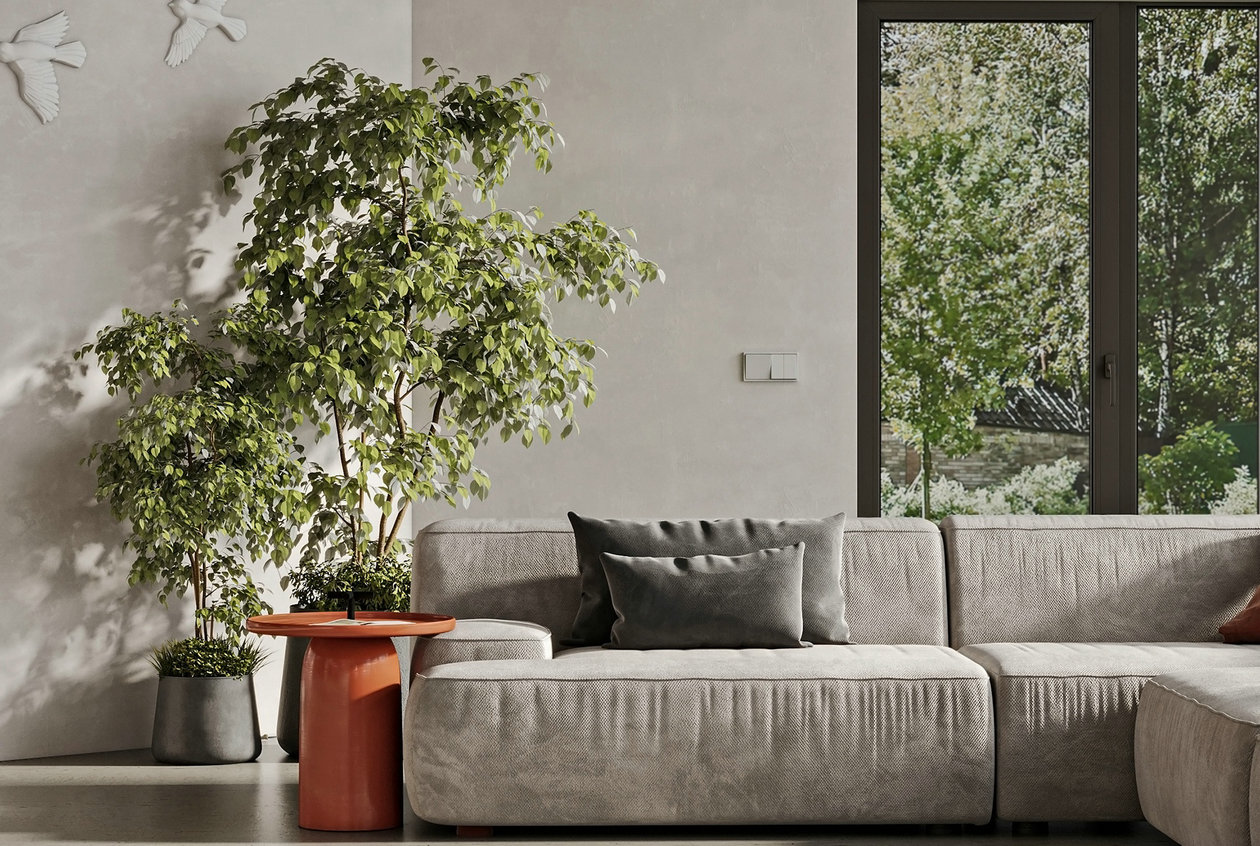 高级灰色住宅设计  既沉稳又高级！-1