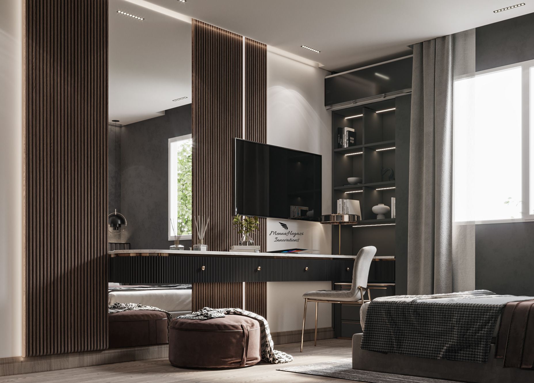 平衡青少年卧室-9