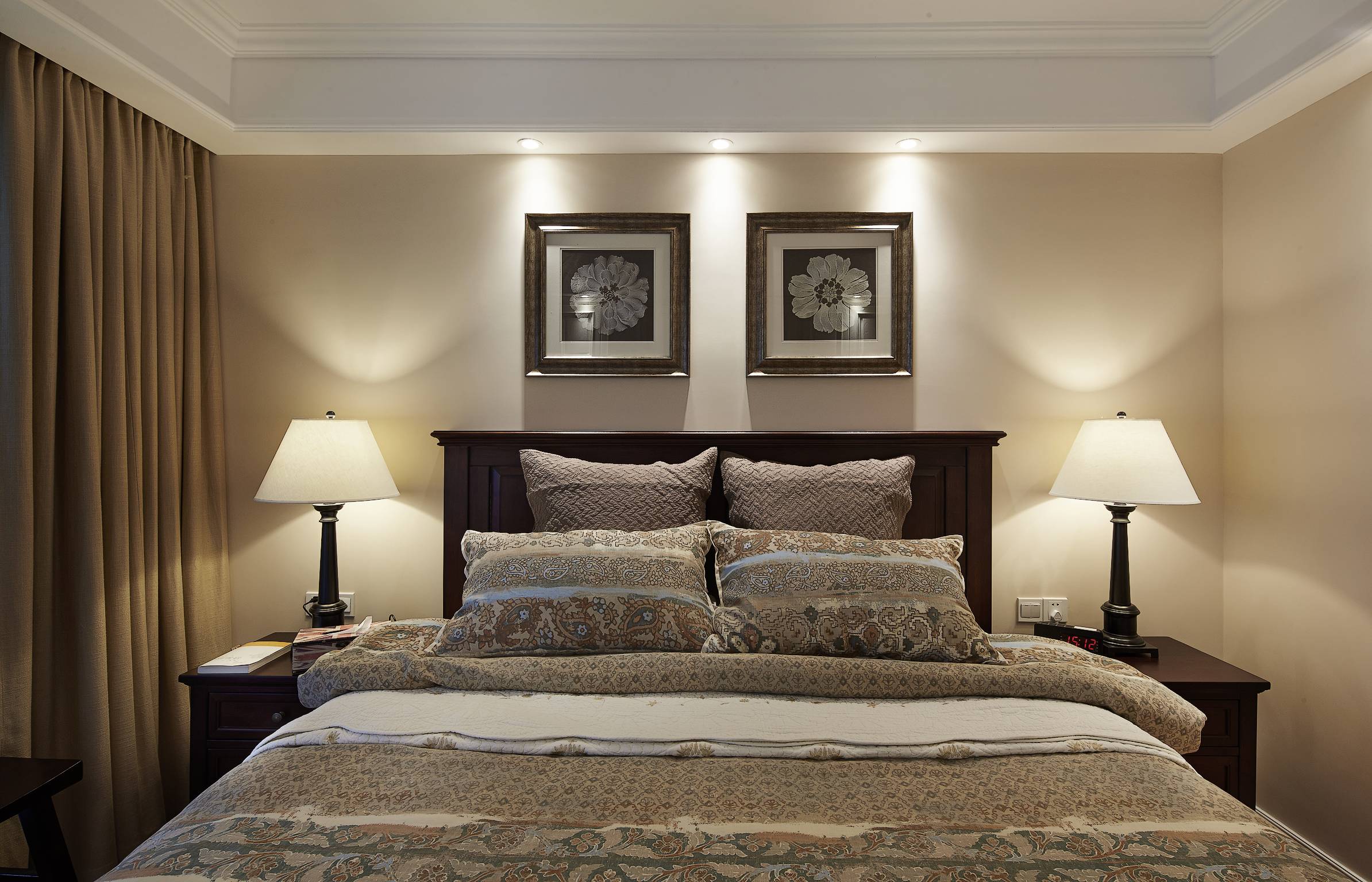 铭品装饰施云强作品【上东名筑】116方现代美式-22