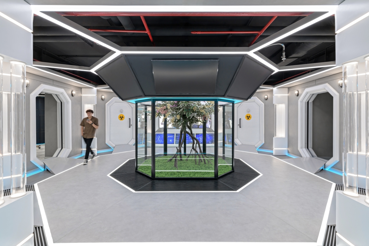 越南科技公司 AXON 未来主义办公室设计丨越南胡志明市丨Frontier Consulting Vietnam-10