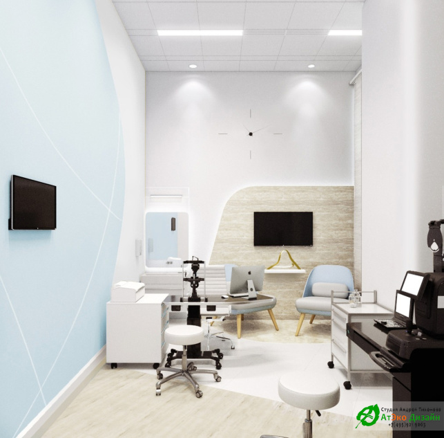 “Счастливый взгляд” 眼科诊所设计项目丨俄罗斯圣彼得堡-21