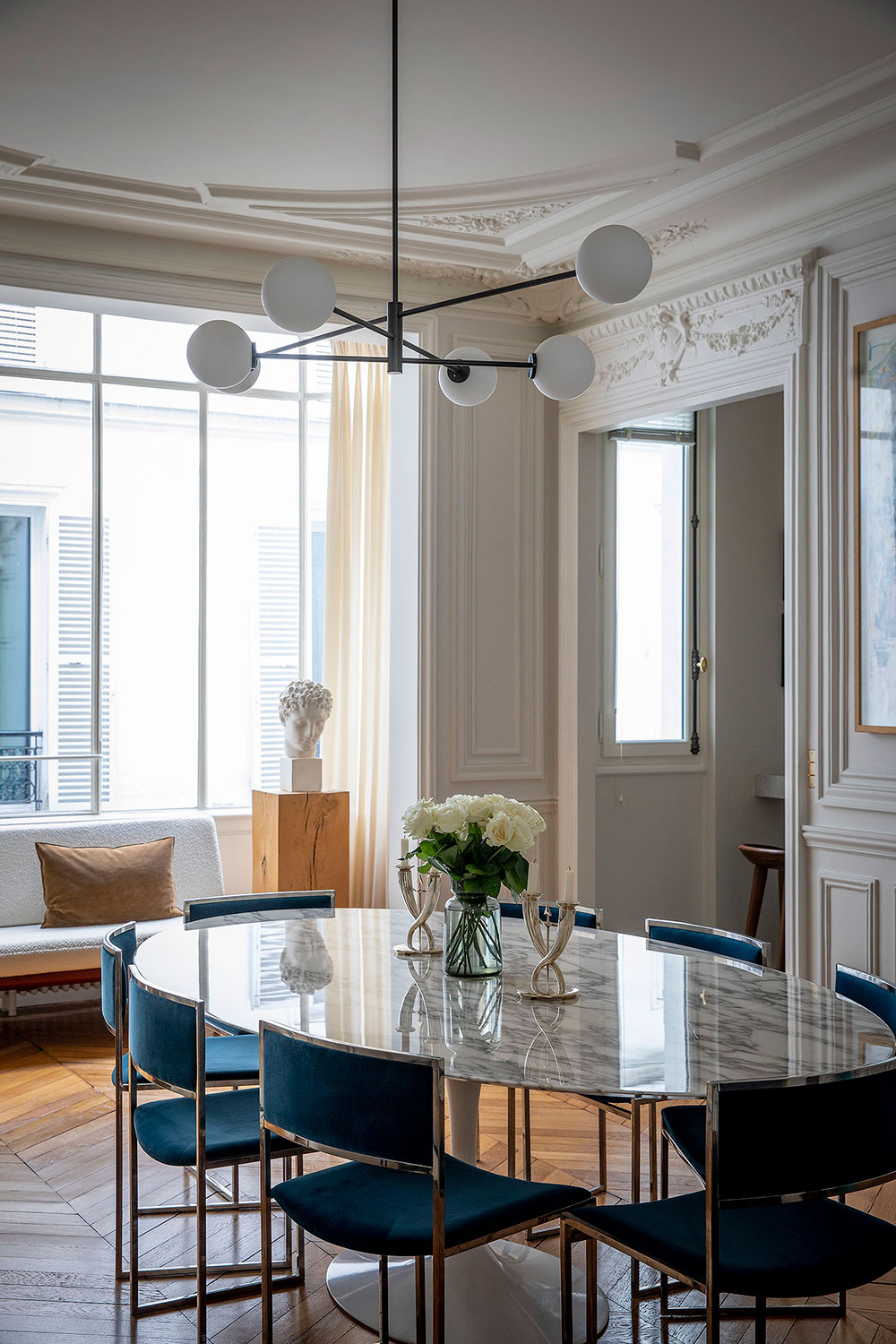 巴黎风格公寓 | 艺术与生活的完美融合-13