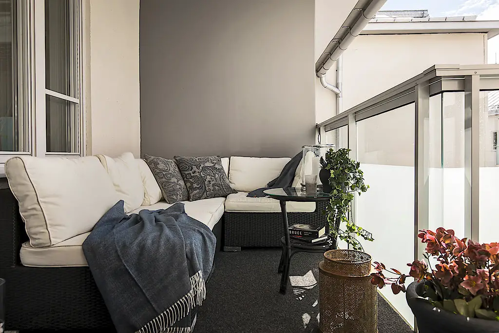 瑞典家庭公寓的色彩碰撞-18