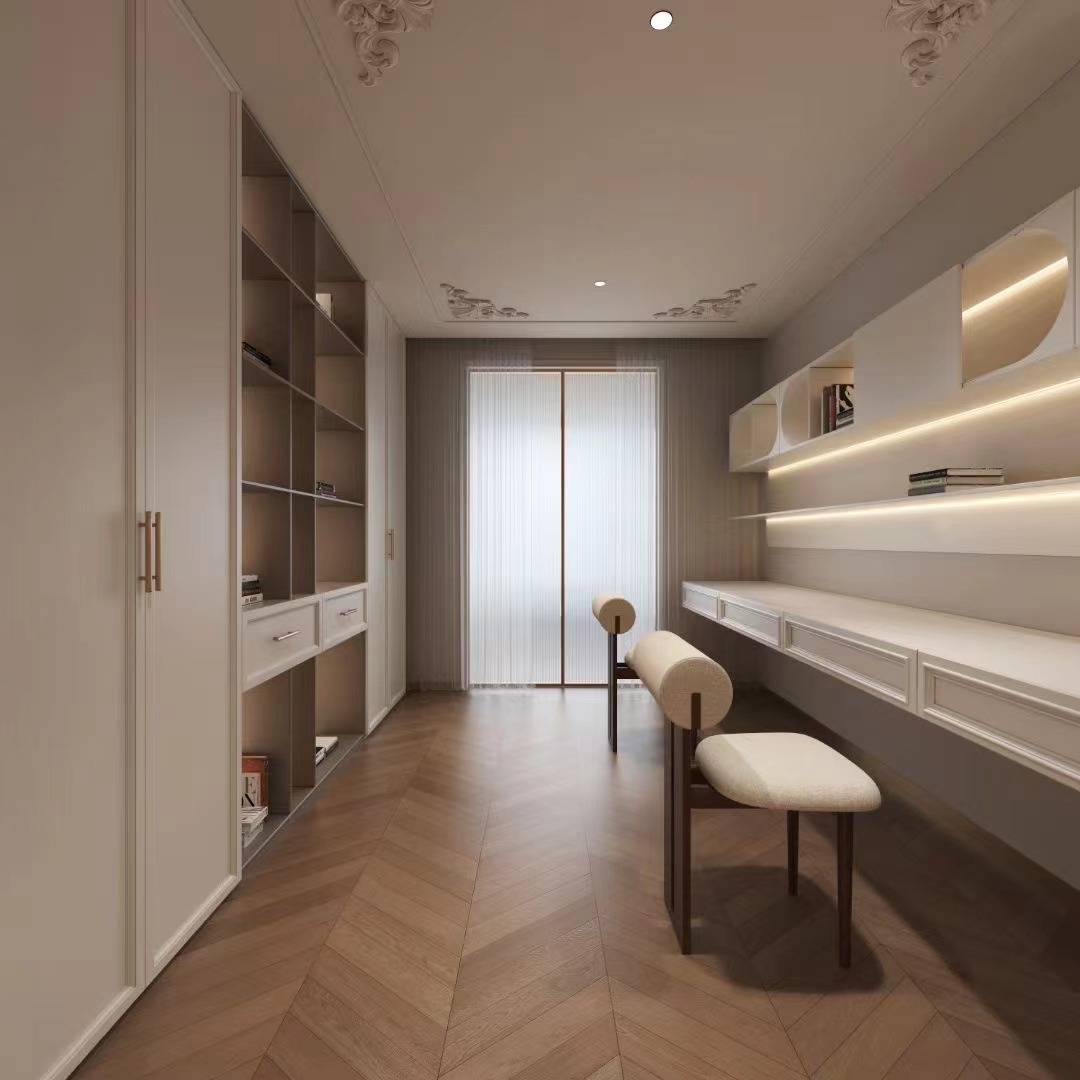 法式大平层，现代方式演绎贵族格调-2