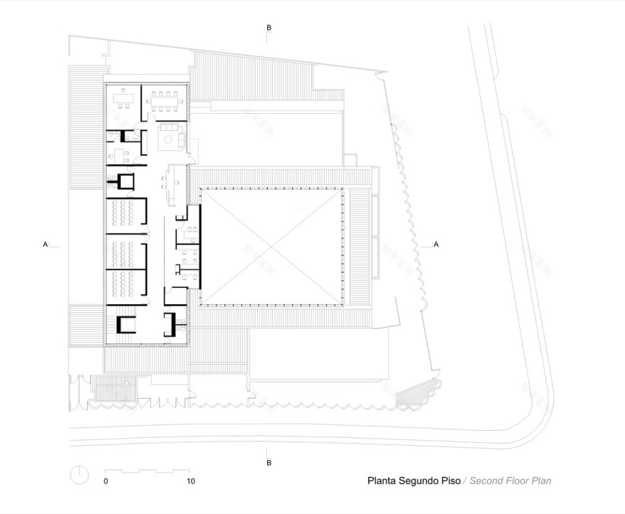 智利 NBI 社区犹太教堂与社区中心·现代宗教建筑的融合-59