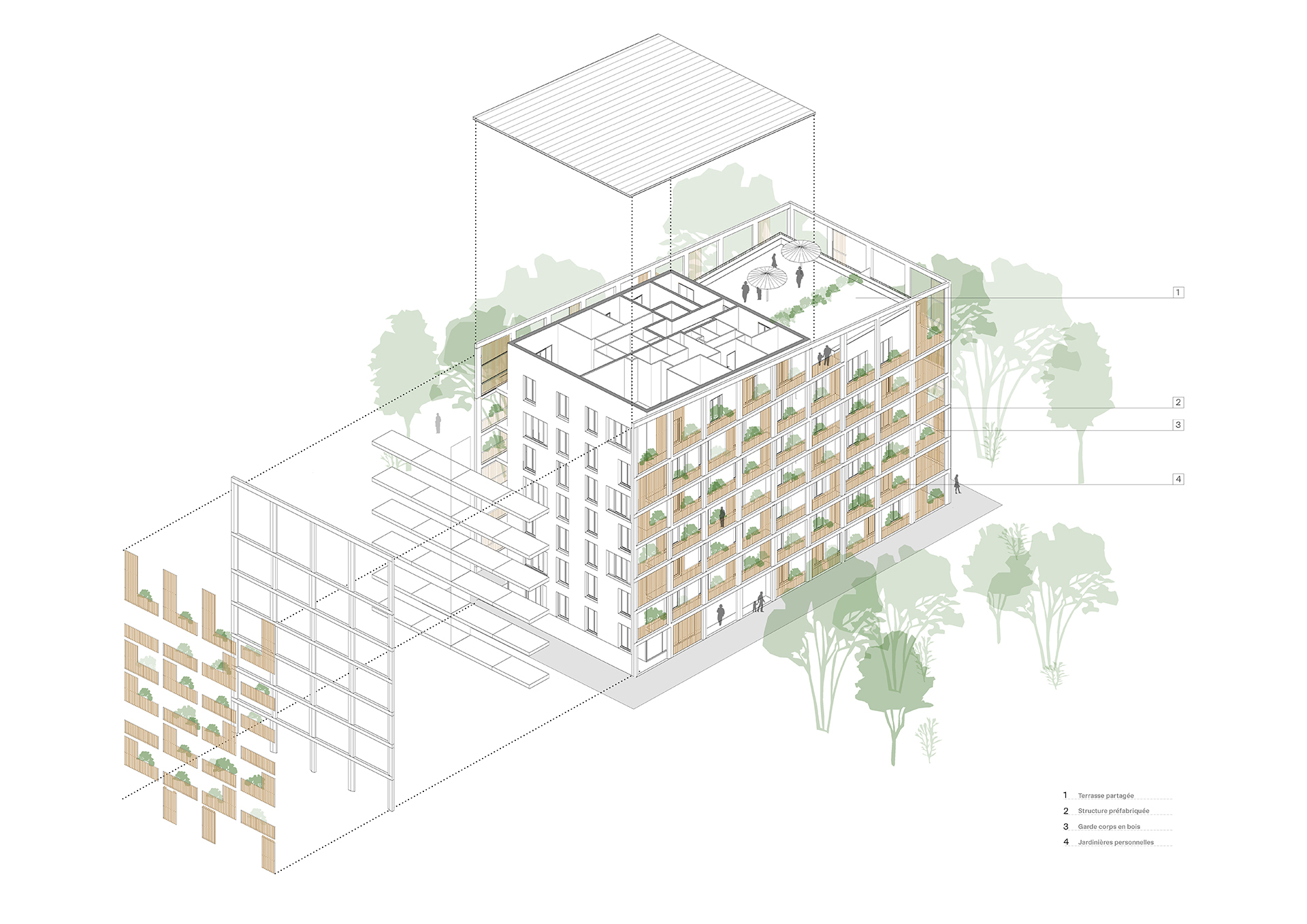 IllkirchGraffenstaden,Tectône 公寓丨法国-32