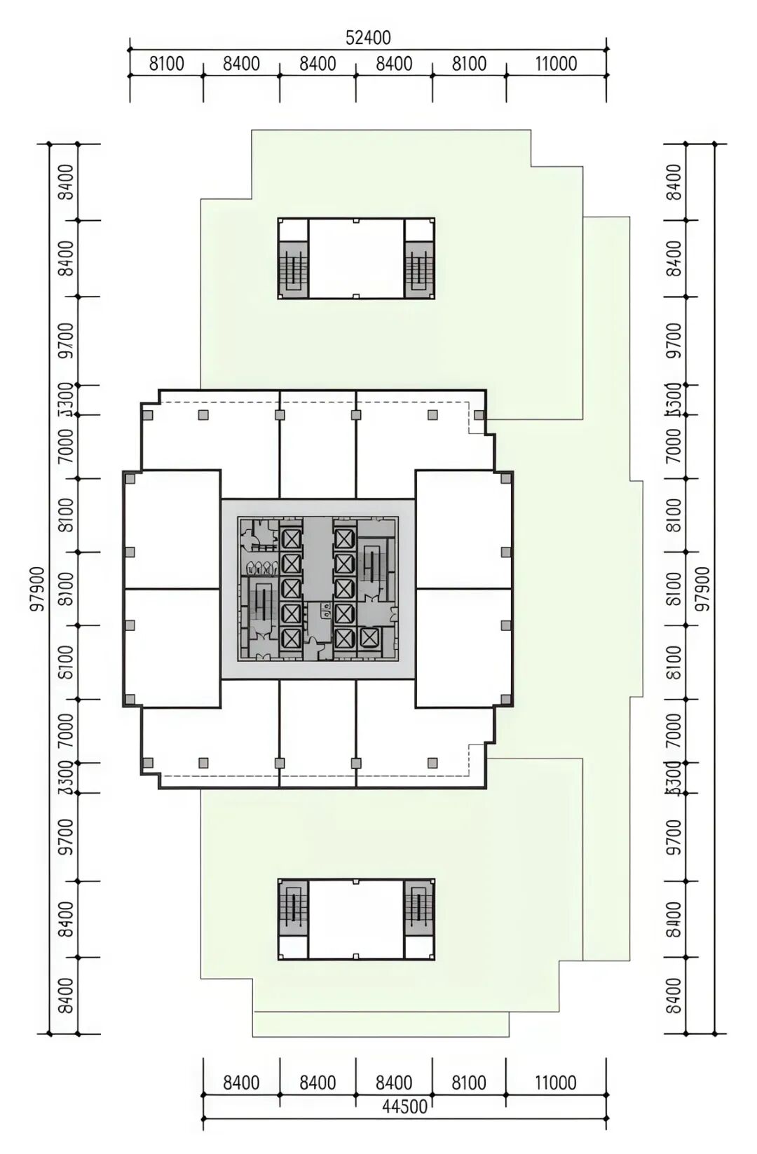 哈尔滨中融信托大厦项目丨中国哈尔滨丨北京维拓时代建筑设计股份有限公司-67