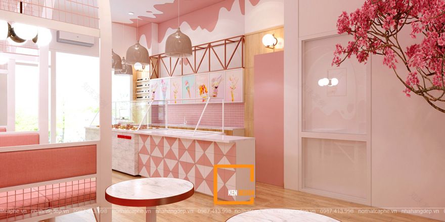 KYOTO SABO奶茶冰淇淋店设计丨越南丨Ken Design-25