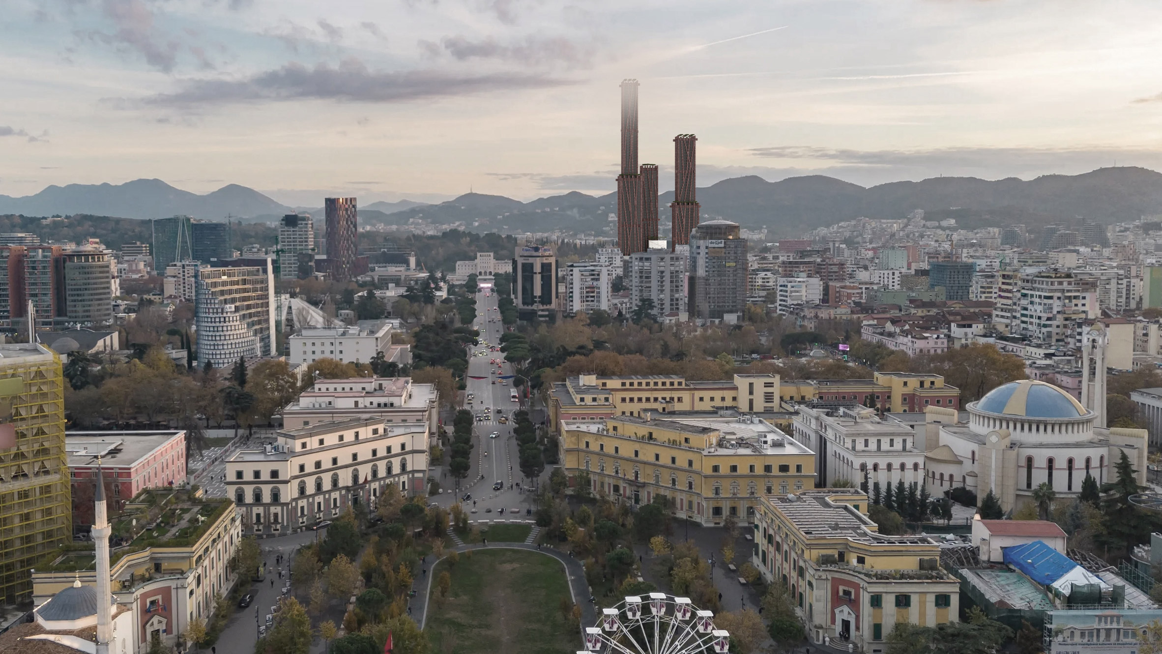 Rruga Adem Jashari 综合开发项目丨阿尔巴尼亚地拉那丨瑞士建筑师 Valerio Olgiati-0