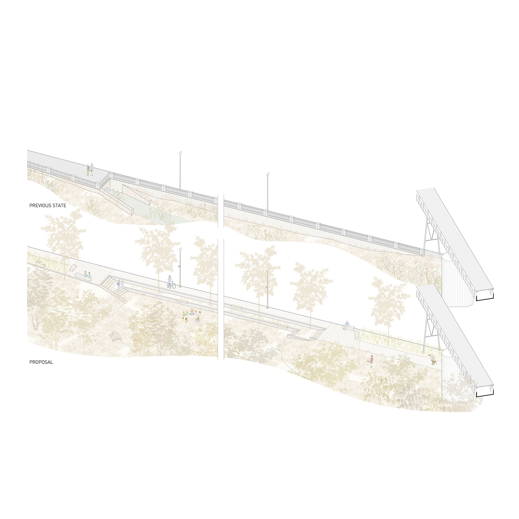 Camí de Cabrianes道路景观重建,西班牙 / estudi08014-48