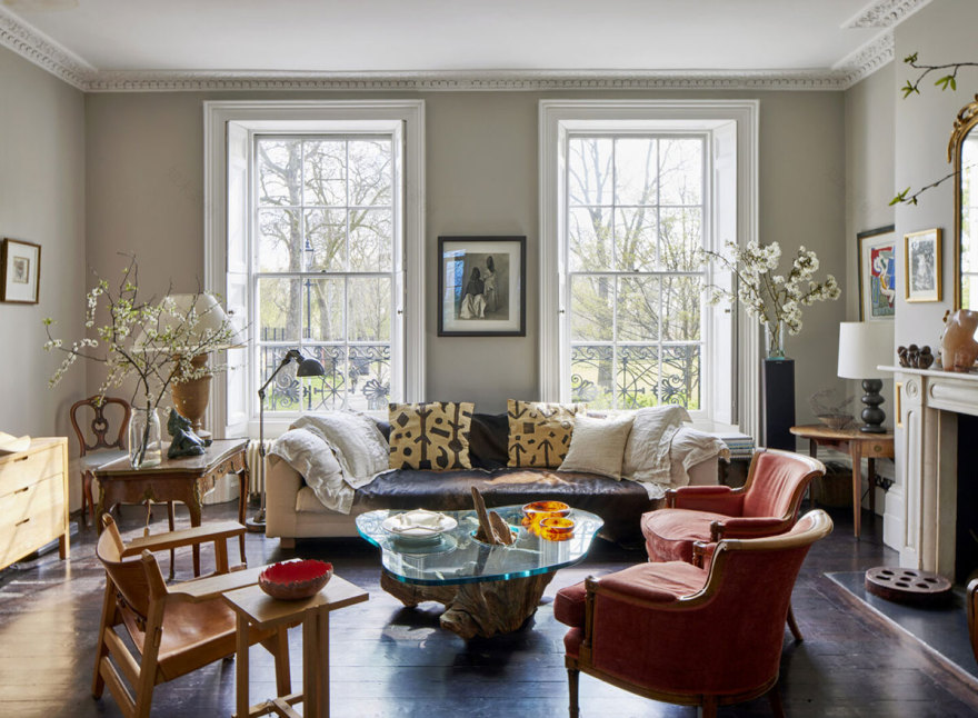 伦敦历史别墅 | 永恒英式经典与现代设计的完美碰撞-1