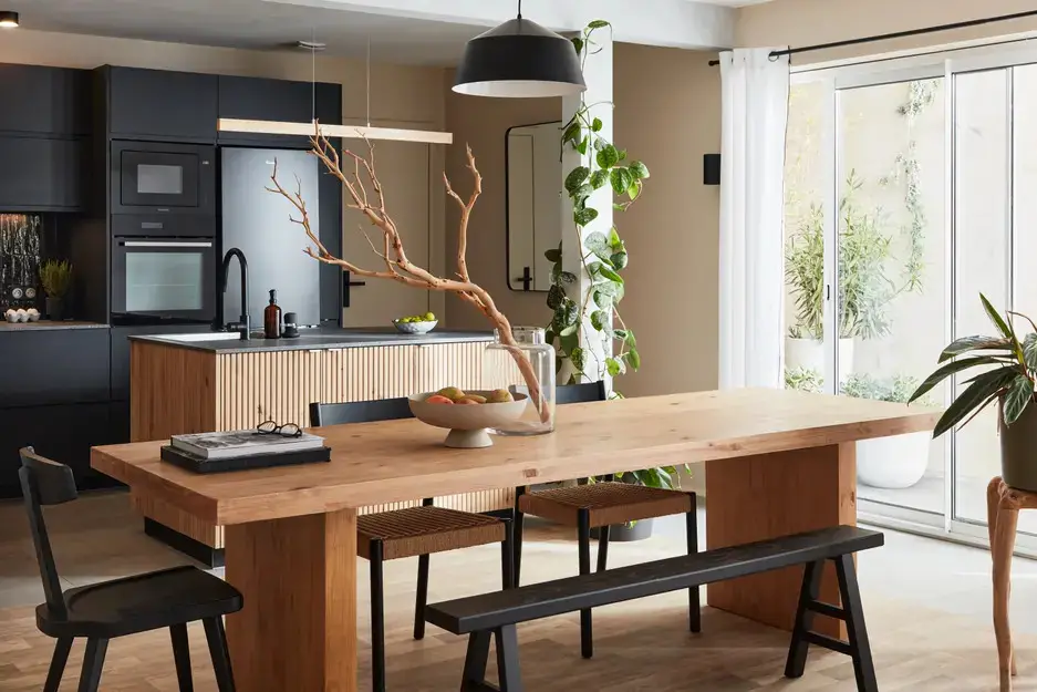 "Leroy Merlin 厨房 | 黑色与木质的完美结合"-6