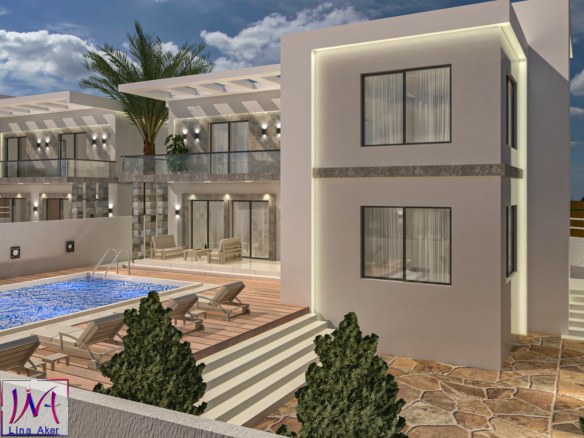 Four chalets design-1