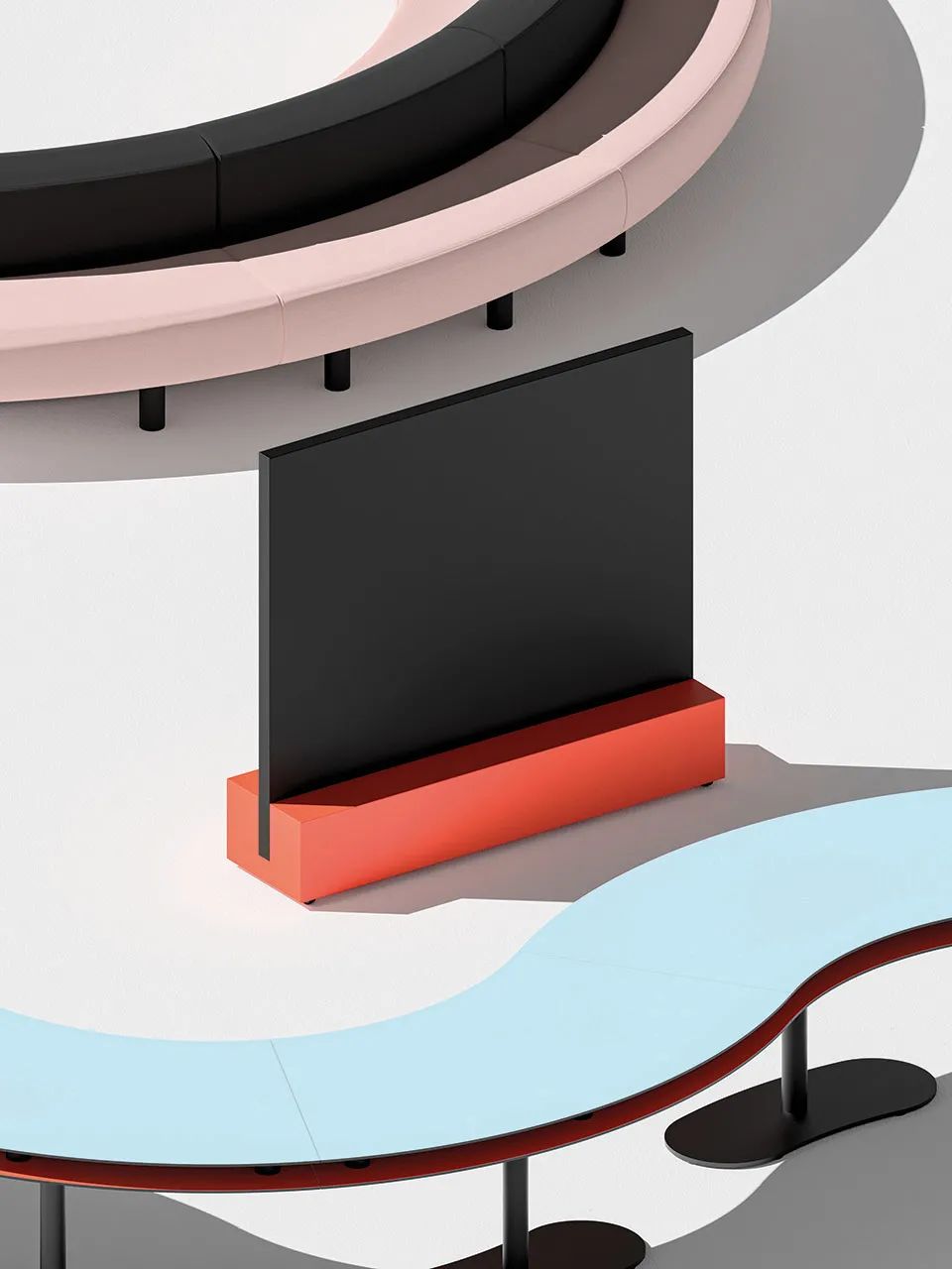 PRINCIPLES 模块化办公家具丨意大利米兰丨OMA-36