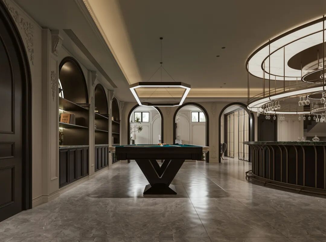 P.W.璞物设计丨多伦多1300㎡独栋别墅，雕花琢韵墅写人生-132