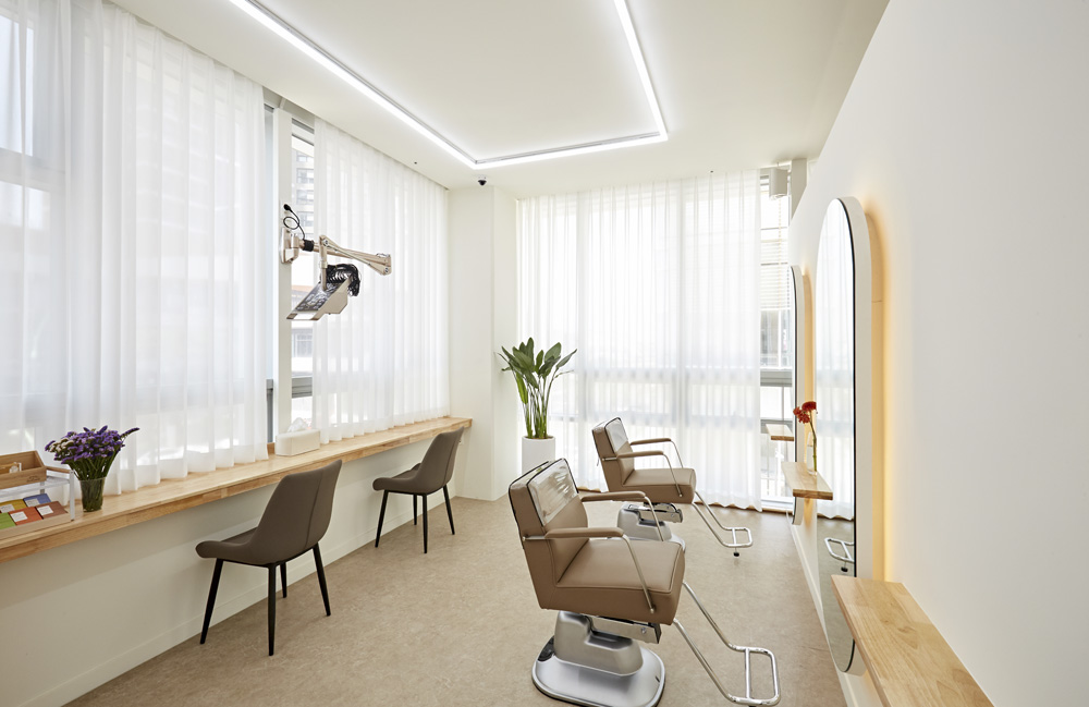23 平米极简美容室，现代风格设计典范-7