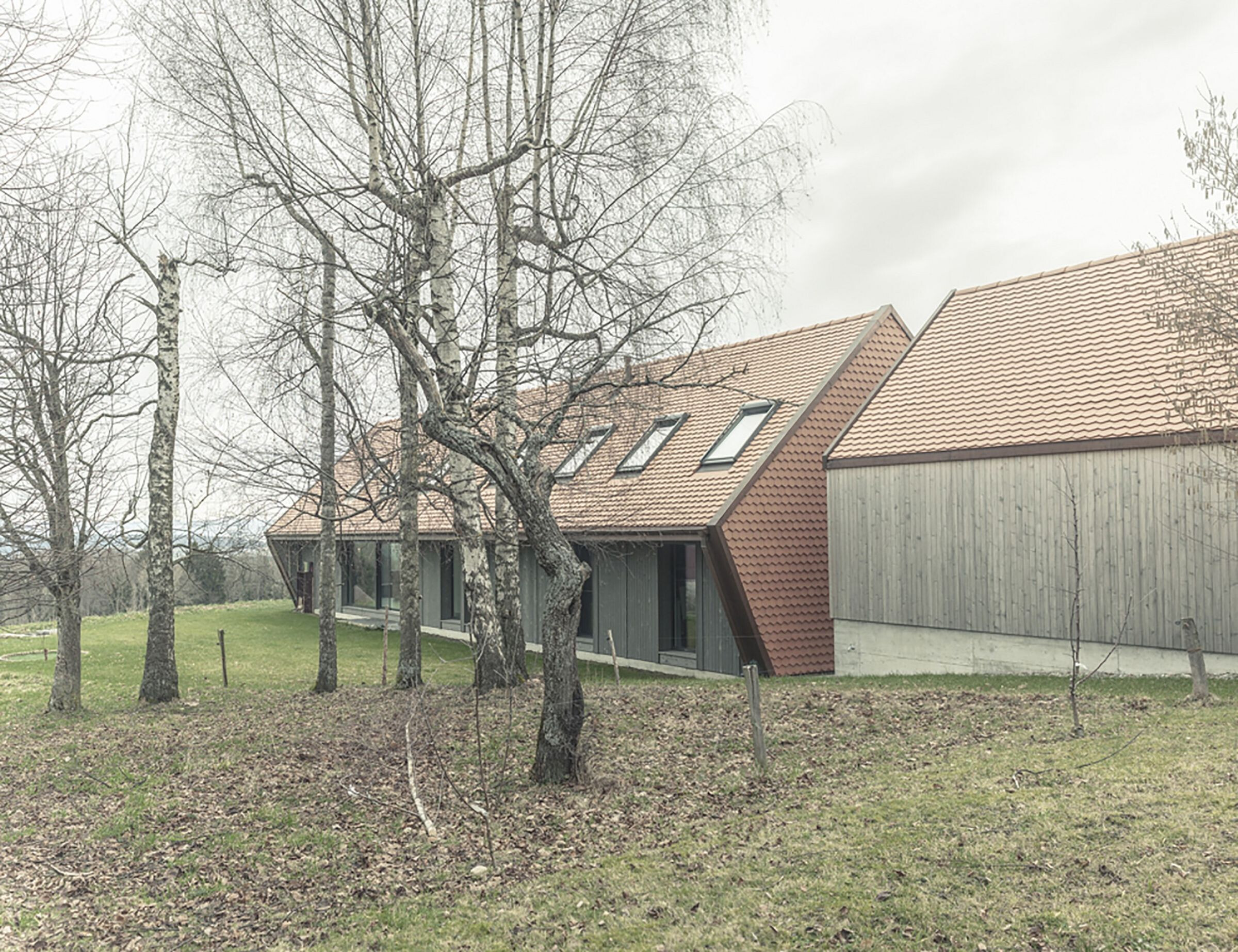 瑞士村庄里的时光停滞·Inde· Architectes“村庄之家”-12