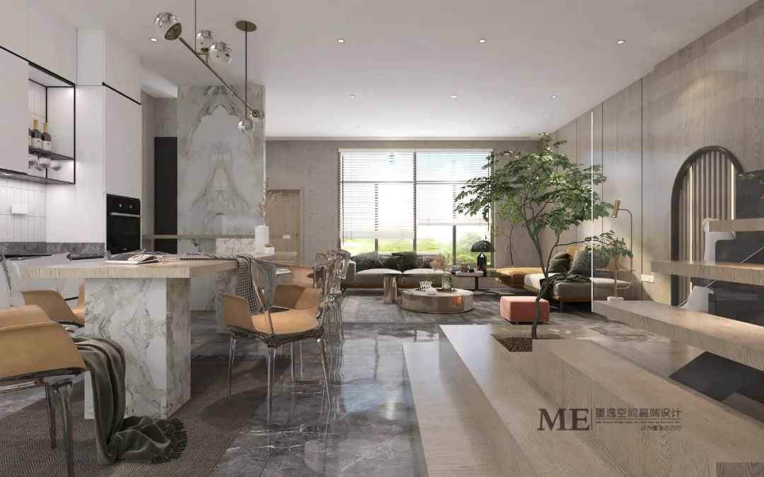 330m²龙山希思庄园别墅 | 自然纯粹的多功能空间设计-24