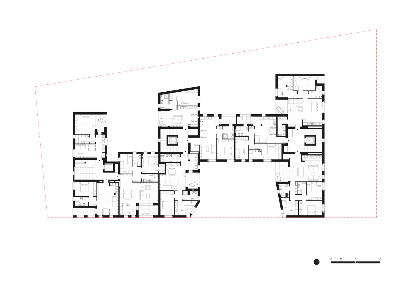 米兰纳巴 12 号公寓丨意大利米兰丨Park Associati-33