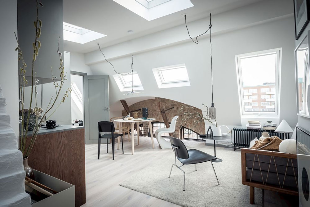 瑞典小阁楼公寓的精致设计-4