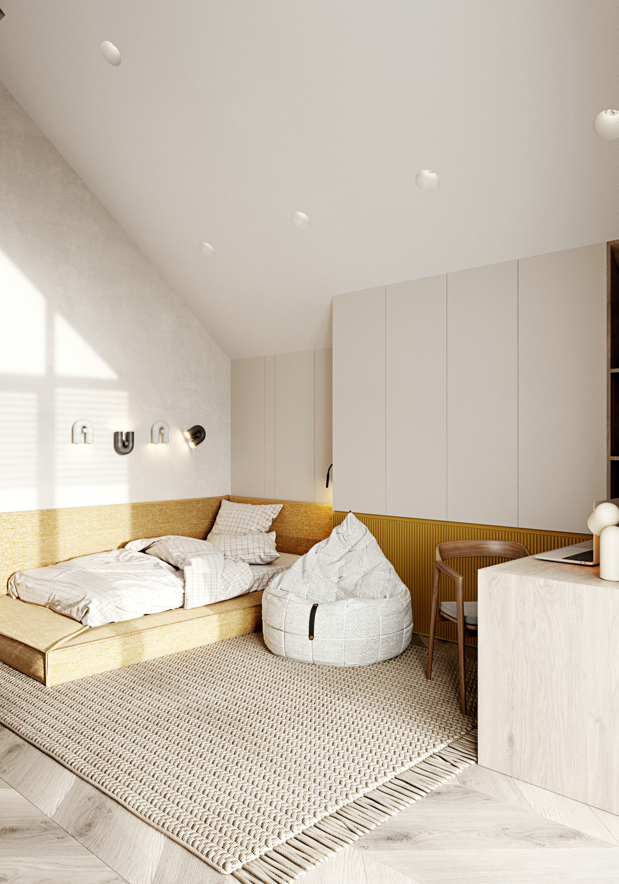 200㎡原木风住宅设计-20