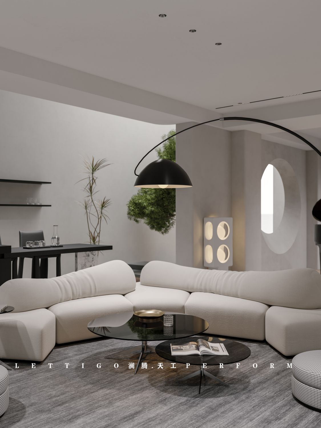 现代极简黑白灰，给人一种洗净铅华的淡然与不争之感-2