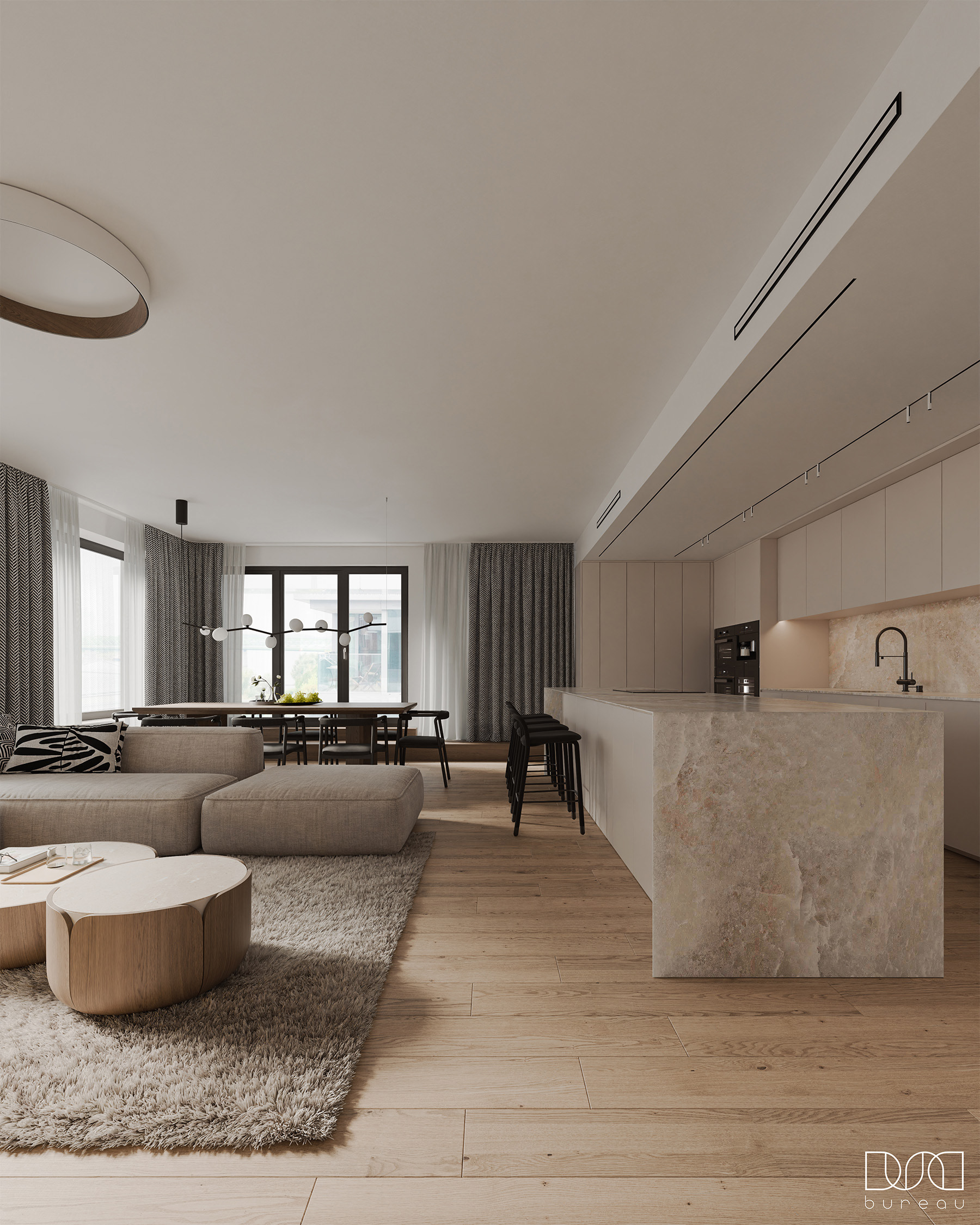 Eurovea  Bratislava公寓室内设计丨斯洛伐克布拉迪斯拉发丨DUNA BUREAU,Architekti L10-8