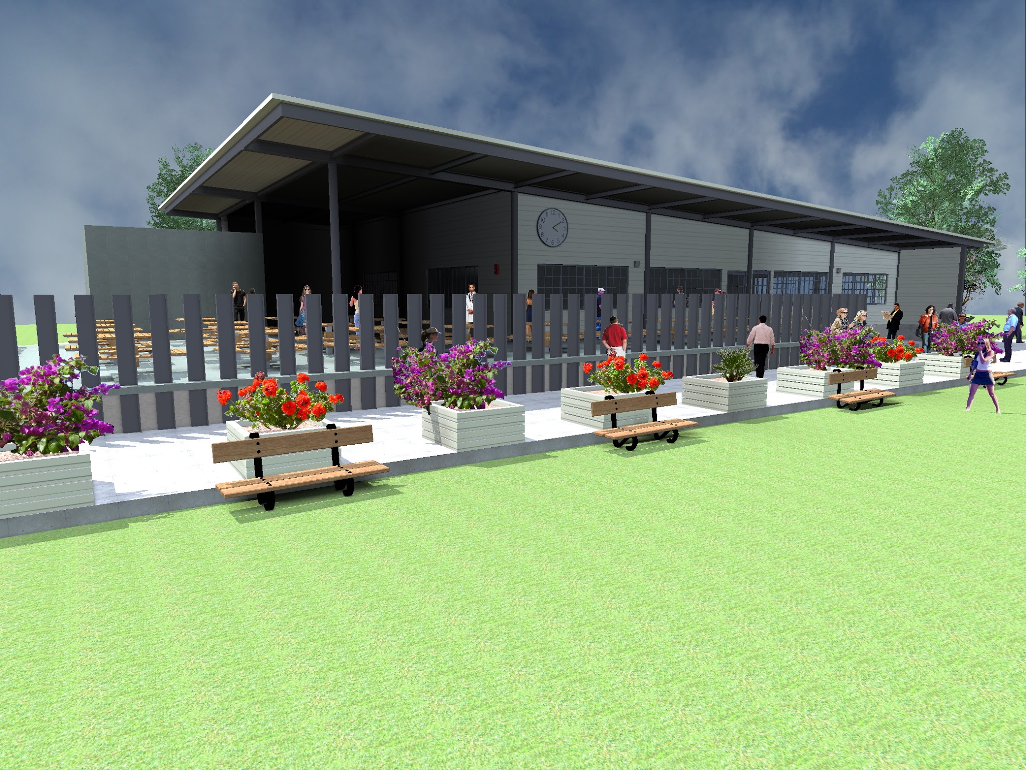 2 个实验室+小吃咖啡馆改造项目丨HUMBERTO TURRUBIARTES ROBLES-64