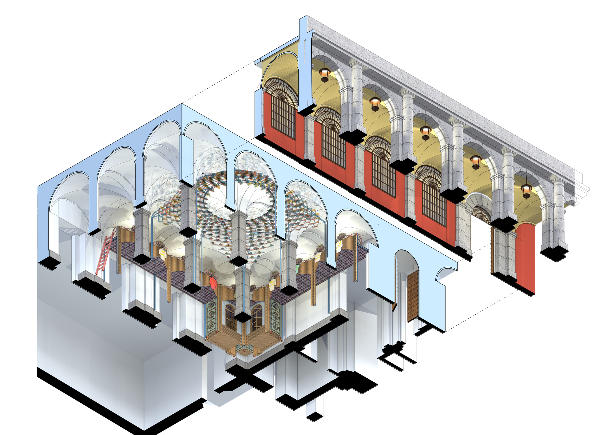 Madrid 地标设计,融合传统与现代的旅游礼品店-44