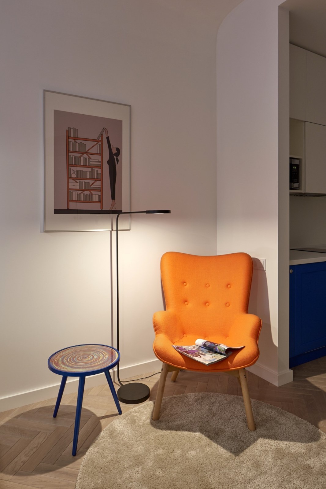 乌克兰 27㎡简约小宅，功能齐全且精致舒适-23