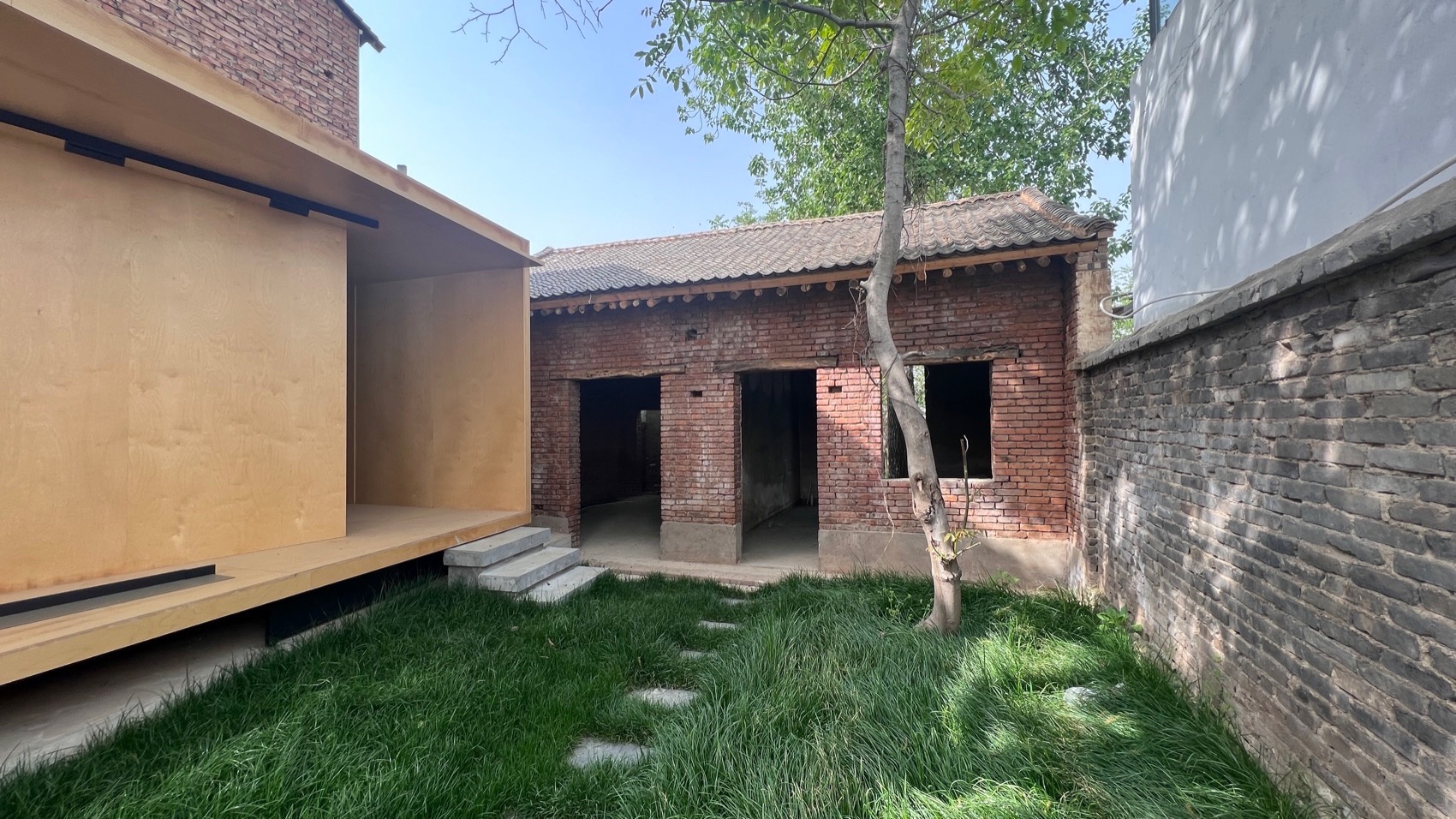 流光展厅 – 关中忙罢艺术节内院改造丨中国西安丨戴璞建筑-11