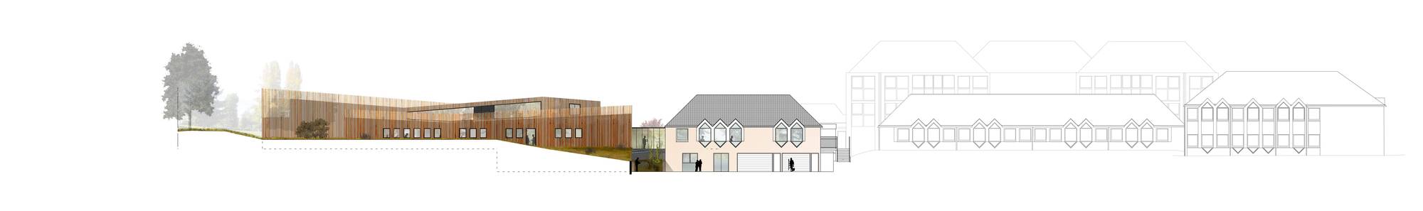 Rene Cassin 学校食堂丨法国丨Brulé Architectes Associés-39