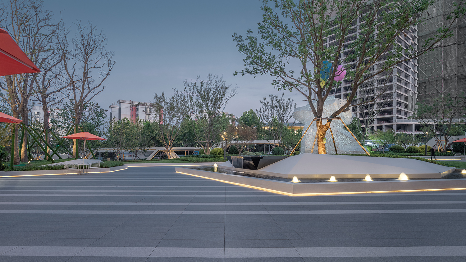 青岛青特星城河西示范区景观-22