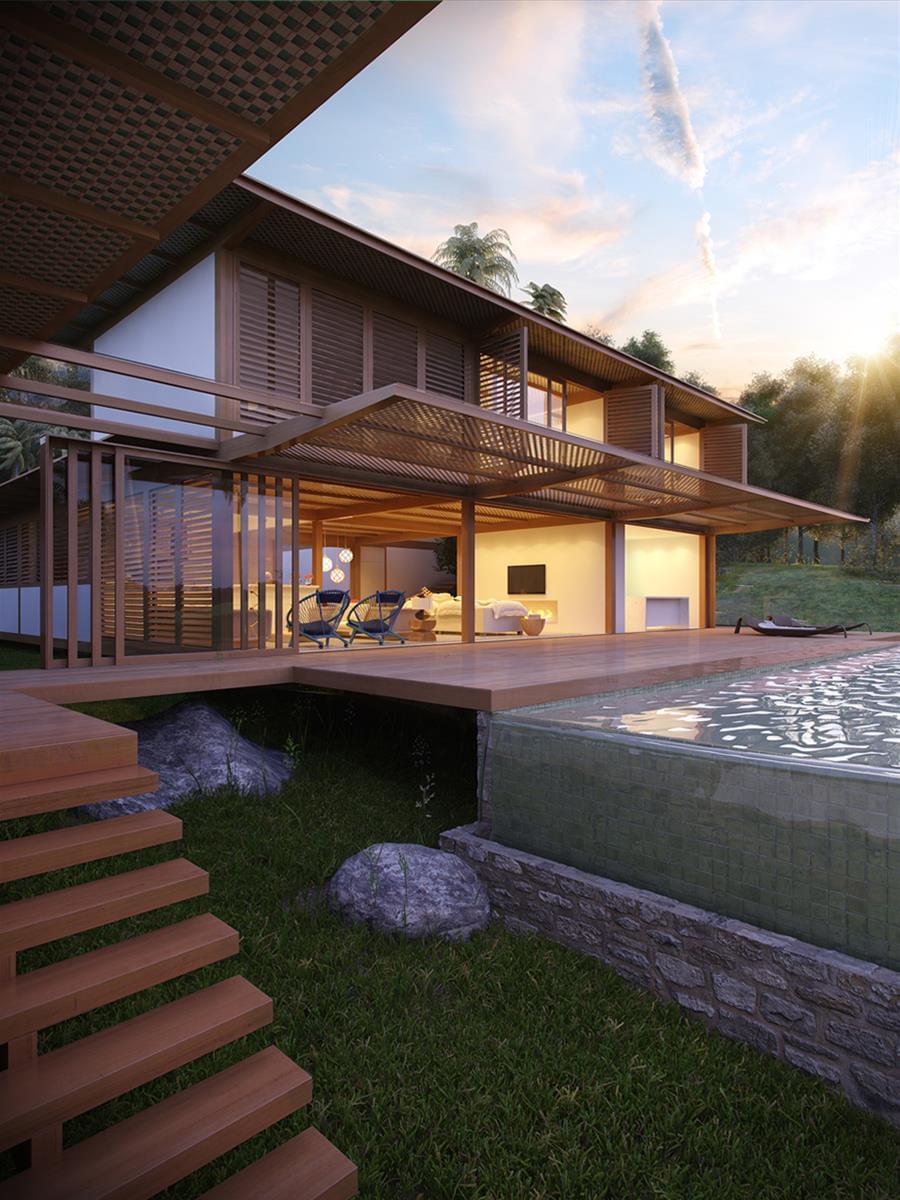 巴西 Casa Flechas 住宅-3