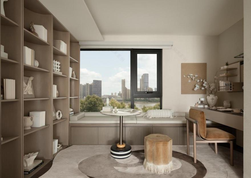 浐灞101空中墅创意样板间丨中国西安丨元禾大千-61