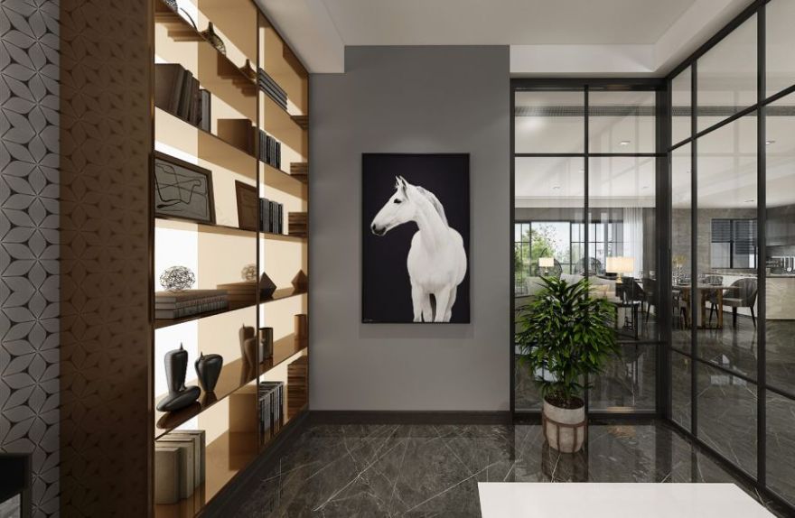 九里晴川现代轻奢风,高级灰与轻奢的完美融合-76