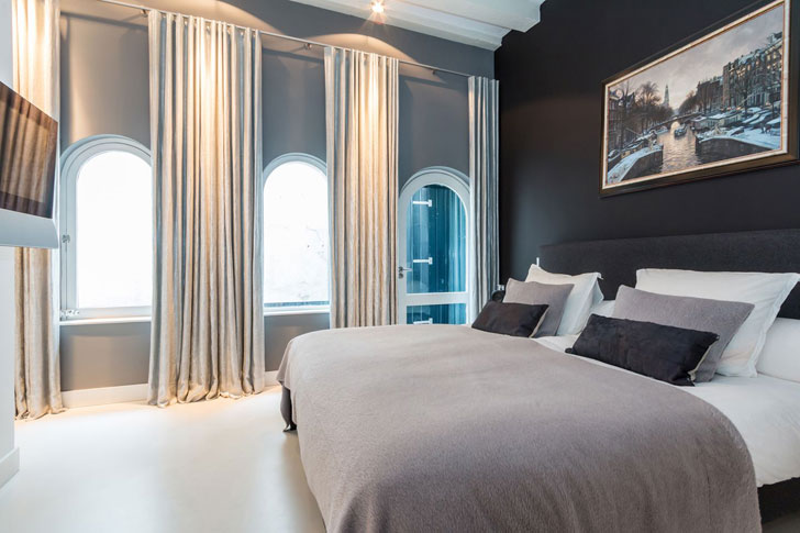 阿姆斯特丹魅力之窗 | 独特拱形窗公寓设计-1