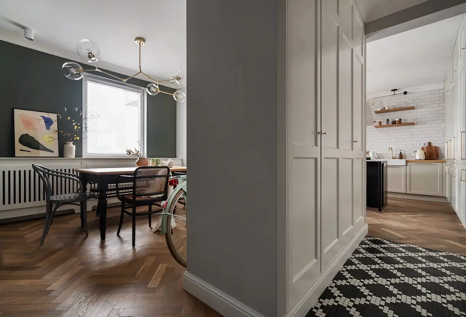 波兰夫妇的绿色 loft 梦想之家-7