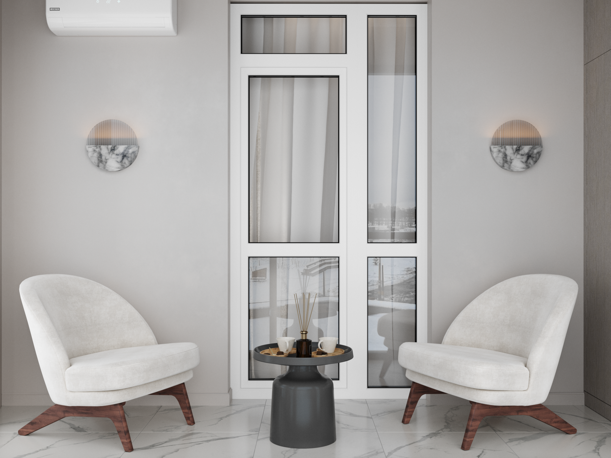 Проект трехкомнатной квартиры в ЖК "Левада", г. Минск-11