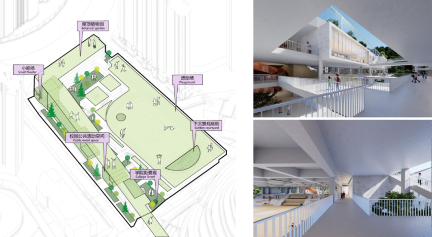 宝龙街道南约九年一贯制学校丨中国深圳丨深圳市库博建筑设计事务所有限公司-33