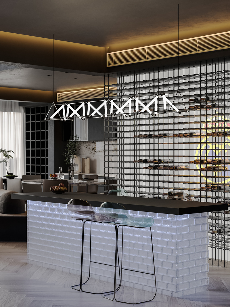 无双 · 贵阳市观山湖区阅山湖 480 平米三层电梯间全案设计丨中国贵阳丨贵州诺克设计有限公司-92