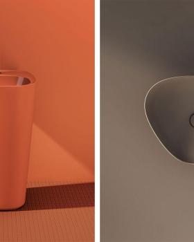 洁具丨Earthy new colour palette for VitrA’s Plural bathroom range