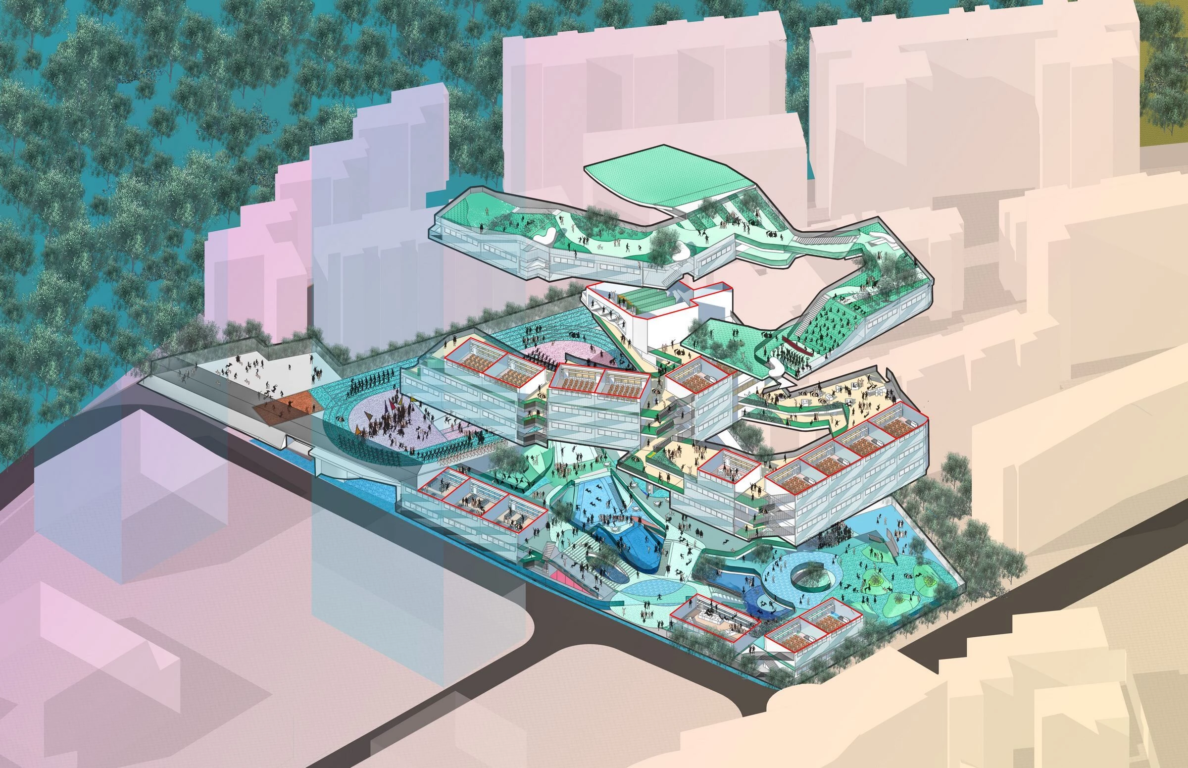 梧州小学丨China丨People's Architecture Office-28