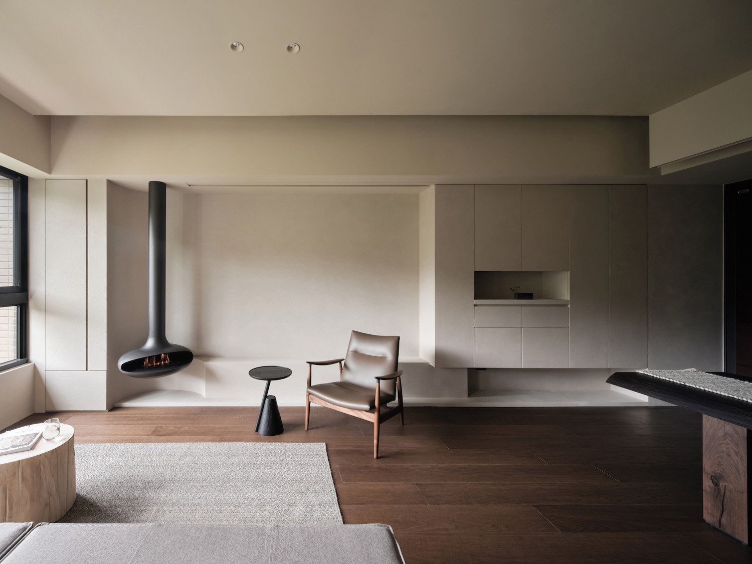 台北中性色极简公寓丨中国台北丨Zonedesign-2