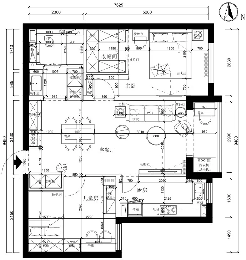 玖雅平层设计-31