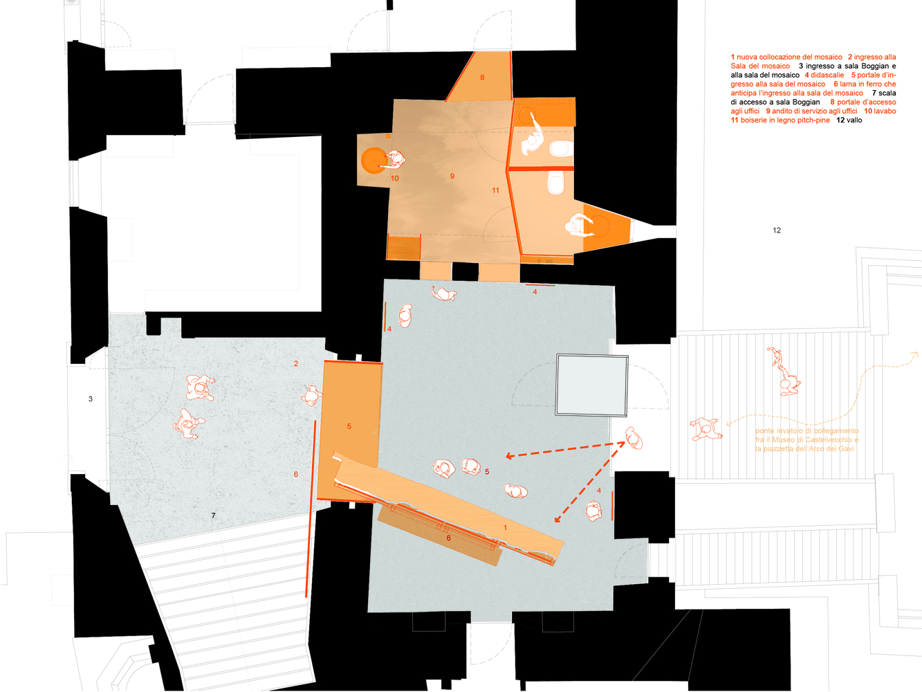 意大利 VeronaCastelvecchio 博物馆东翼 · 穿越时空的精致修复-25