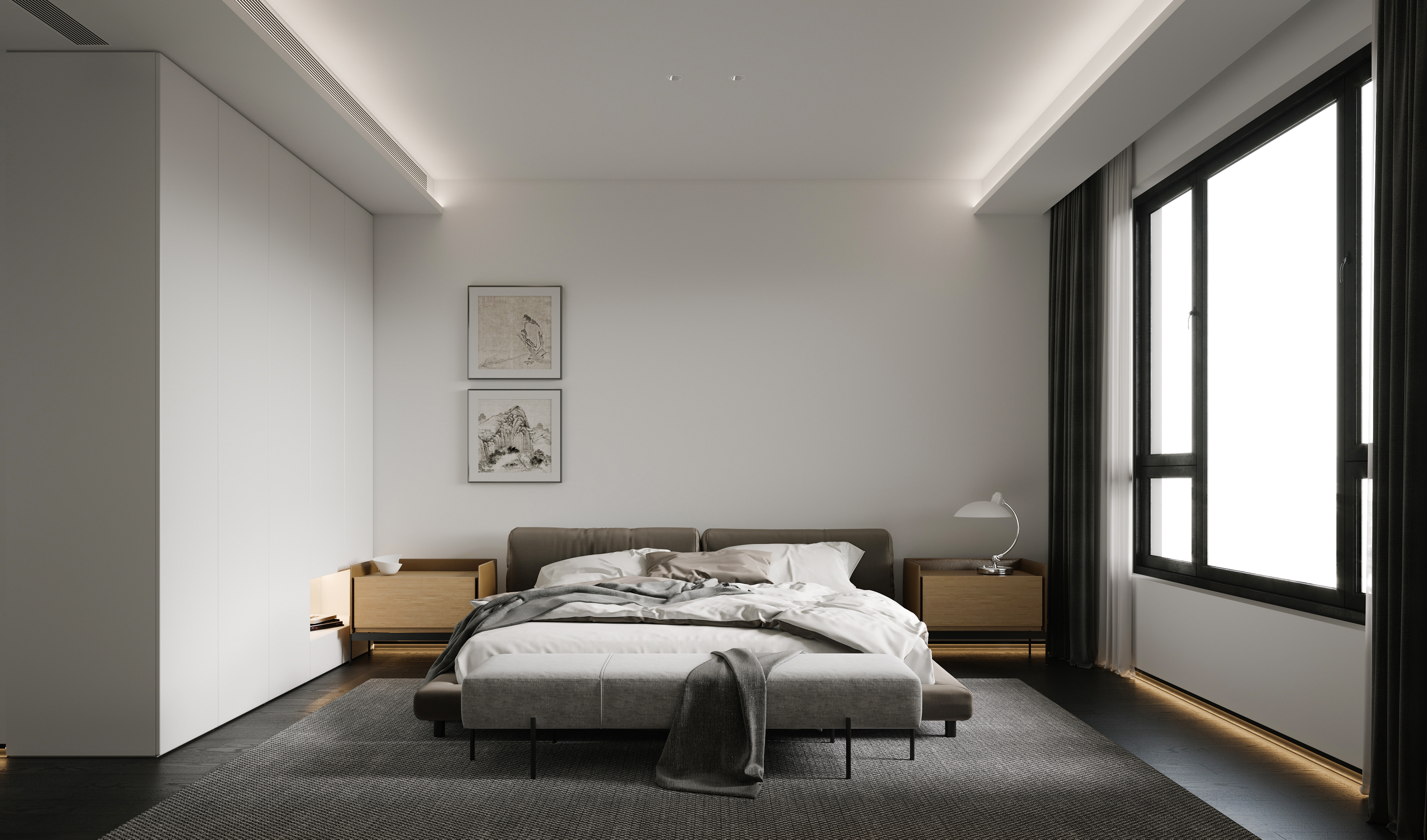 现代简约平层空间丨左舍-30