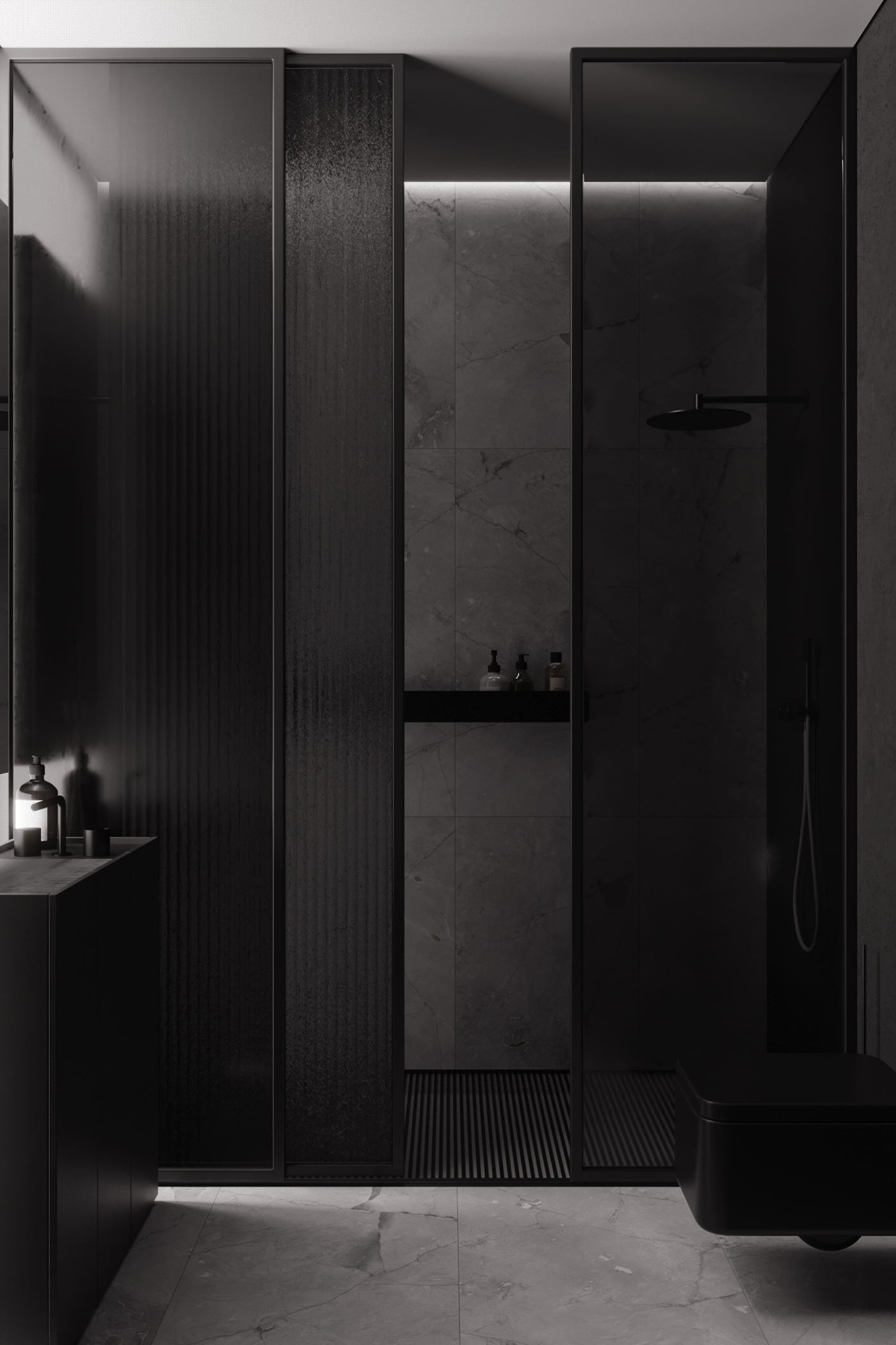 高级灰色系小空间公寓-29