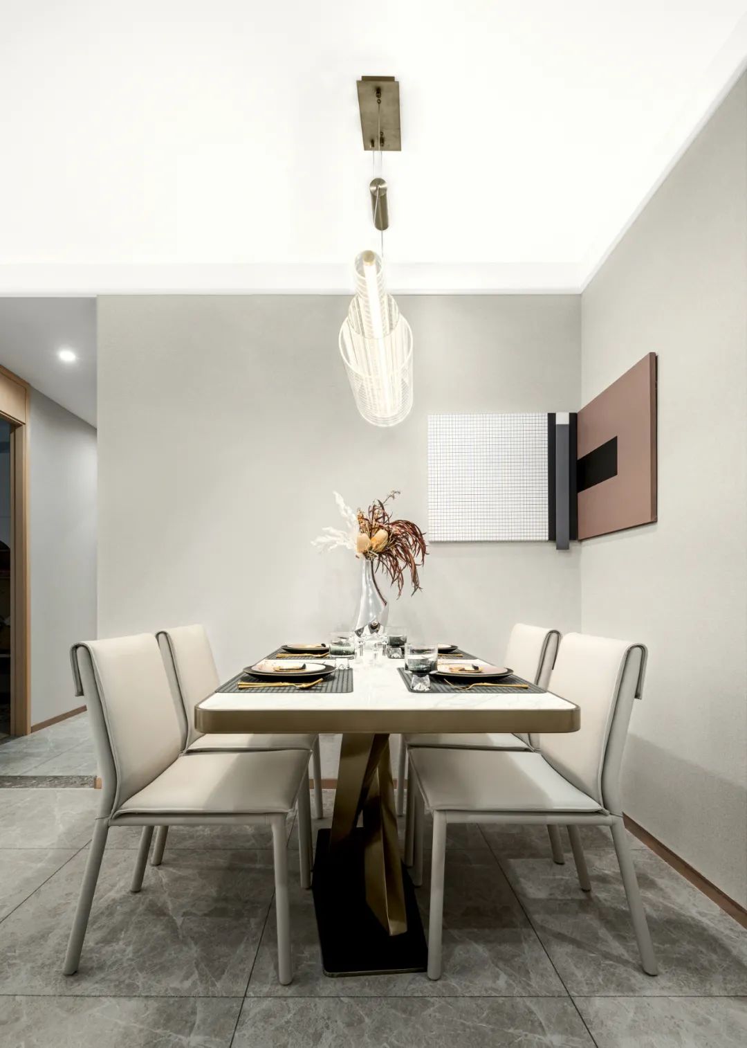 【D&P Design】鼎芃设计｜中铁太原诺德逸宸云著样板间（一）-16